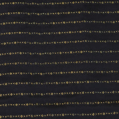 Mysore Crepe Silk Jet Black Saree