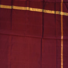 Silk cotton light pink saree with violet boarder