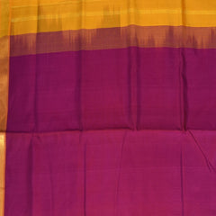 Silk cotton grape wine saree with jari boarder