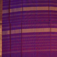 Silk cotton shot grape wine saree with blouse