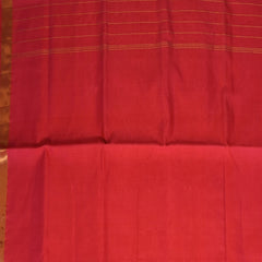 Kanchi Silk cotton shocking pink saree with blouse