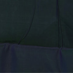 Silk cotton rama green saree with jari boarder.