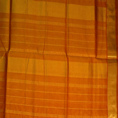 Kanchi silk cotton peach saree with blouse