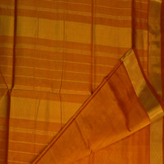 Kanchi silk cotton peach saree with blouse