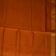 Silk cotton shot gold saree with blouse