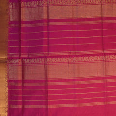 Silk cotton light green saree with jari boarder