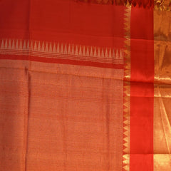 Silk cotton light green saree with jari boarder