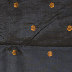 Ilkal Gadwal Silk Paithani Pallu Gray Saree Jari Border with Blouse