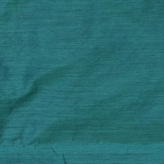 Ilkal Silk Cotton Dark Green Saree With Yellow Border