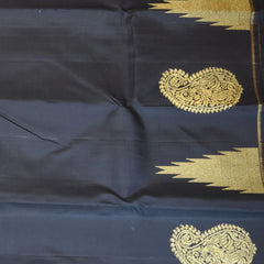 Kanchivaram Pure Silk Black Saree