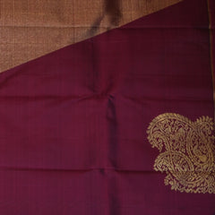 Kanchivaram Pure Silk Magenta Saree