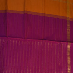 semi cotton pink saree gold jari boarder