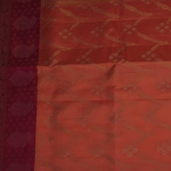 Pure silk Crimson Burgundy Saree with Blouse