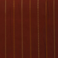 Semi cotton Red saree with gap boarder