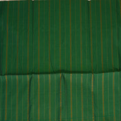 Semi Cotton Green saree with blouse