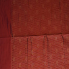 Semi Cotton Maroon saree with blouse