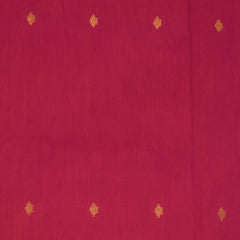 semi cotton pink saree with purple boarder
