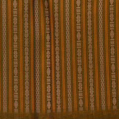 Silk cotton mehandi green saree with blouse