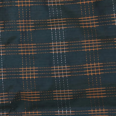 Ilkal Cotton Silk Bottle Green Saree With Mustard Border