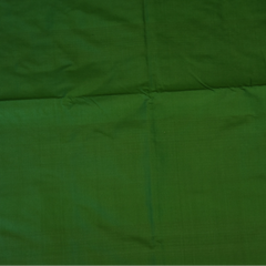 Pochampally Ikkat Green Saree with Double Ikkat and Pallu and Blouse