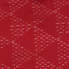 Pochampally Ikkat Dark Pink Saree with Purple Border and Blouse