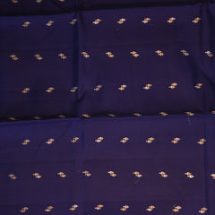 Benarasi pure silk navy blue saree with jari work