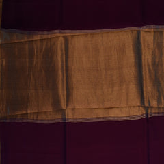 Benarasi pure silk grape wine saree with jari work