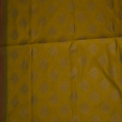 Benarasi rang kart cora cotton light yellow saree with jari boarder