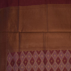 Benarasi rang kart cora cotton pink mix saree with jari work