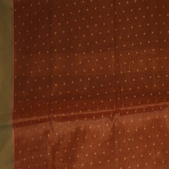 Benarasi cora tissue brick red saree with jari boarder