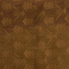 Benarasi monga silk beige saree with pink boarder jari work