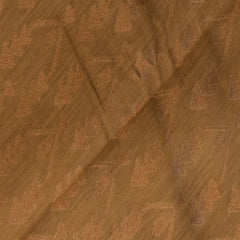 Benarasi monga silk beige saree with pink boarder jari work