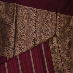 Benarasi pure silk multi color saree with jari boarder