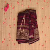 Benarasi pure silk multi color saree with jari boarder