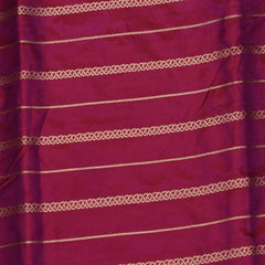 Benarasi pure silk violet and pink saree with jari boarder