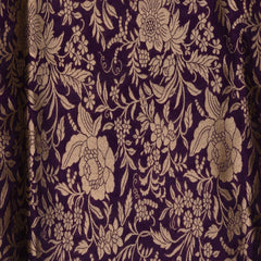 Benarasi pure silk indigo saree with jari work