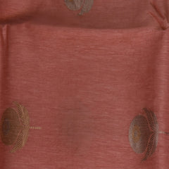 benarasi kathan silk light coral saree with blouse