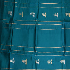 Benarasi kathan silk light sea green saree with jari work