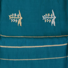 Benarasi kathan silk light sea green saree with jari work
