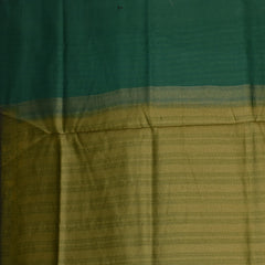 Benarasi rangkart chanderi silk aquamarine saree with jari boarder