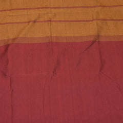 Semi silk cotton maroon saree with jari boarder