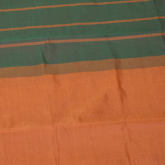 Semi silk cotton cream saree with jari boarder