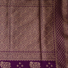 Banarasi Rani Pink Saree Jari Boarder with Blouse