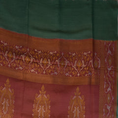 Benarasi georgette sky blue saree with thread & jari work