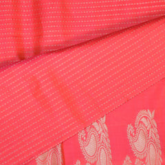Kanchi silk magena saree with jari boarder