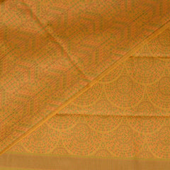Semi Silk yellow saree with jari boarder