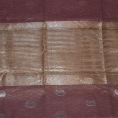 Semi Silk Cotton Baby pink saree with jari boarder