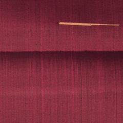 Kanchipuram Silk Deep Red Saree with Blouse