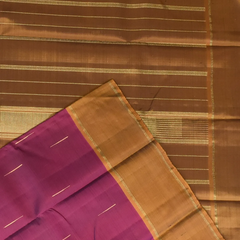 Kanchipuram Silk Deep Red Saree with Blouse