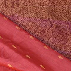 Gadwal pure silk Pink saree with gap jari boarder